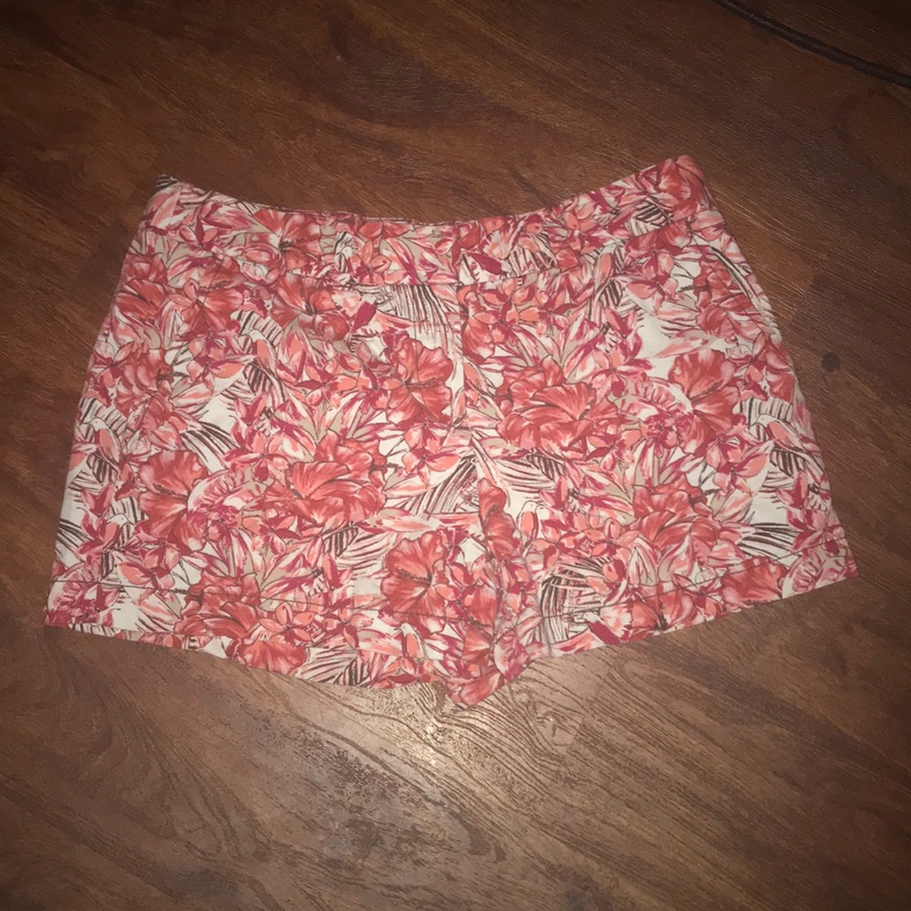 Loft Floral Print Shorts